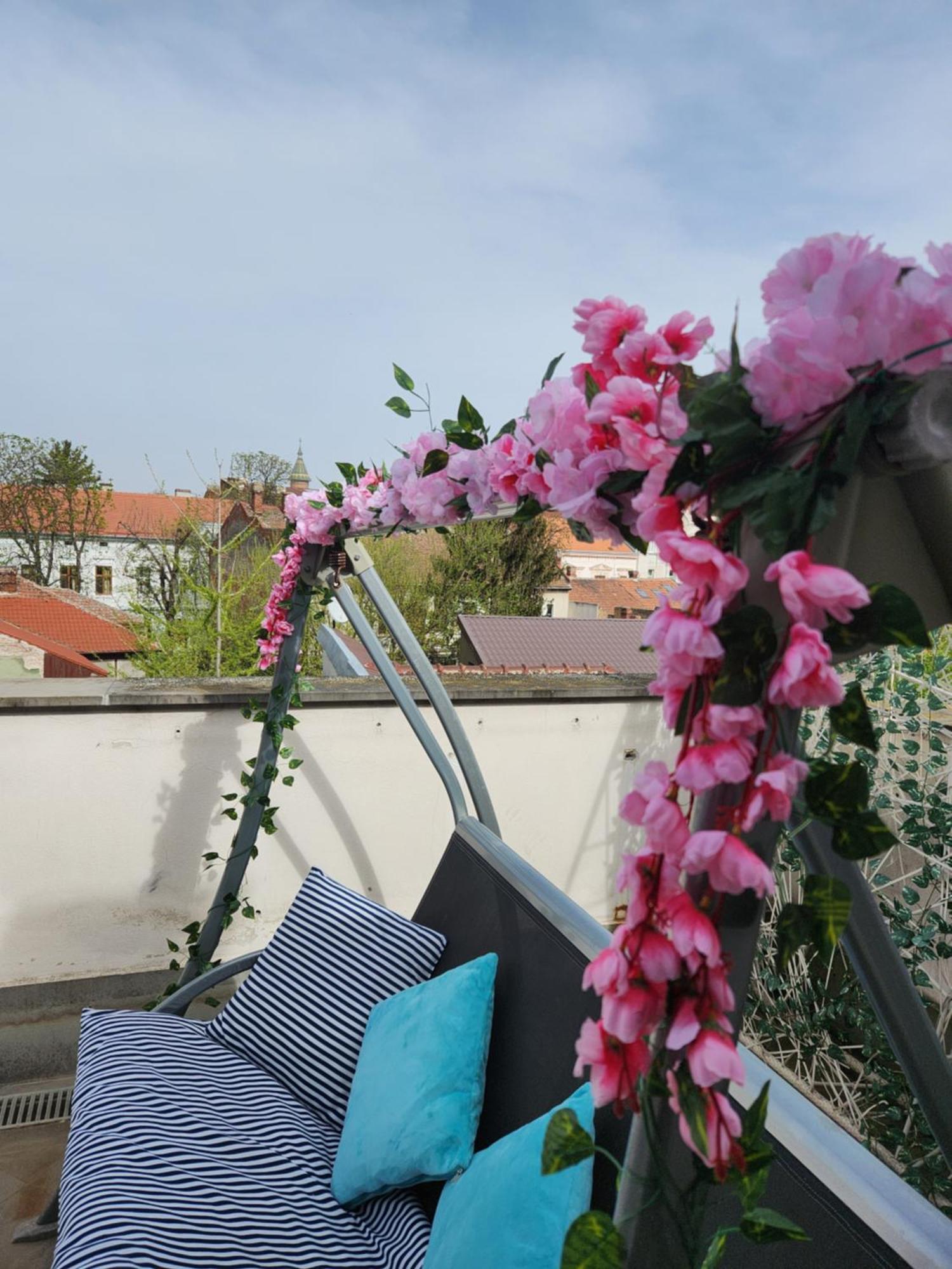Central, Big Terrace, Near River Timisoara Ngoại thất bức ảnh